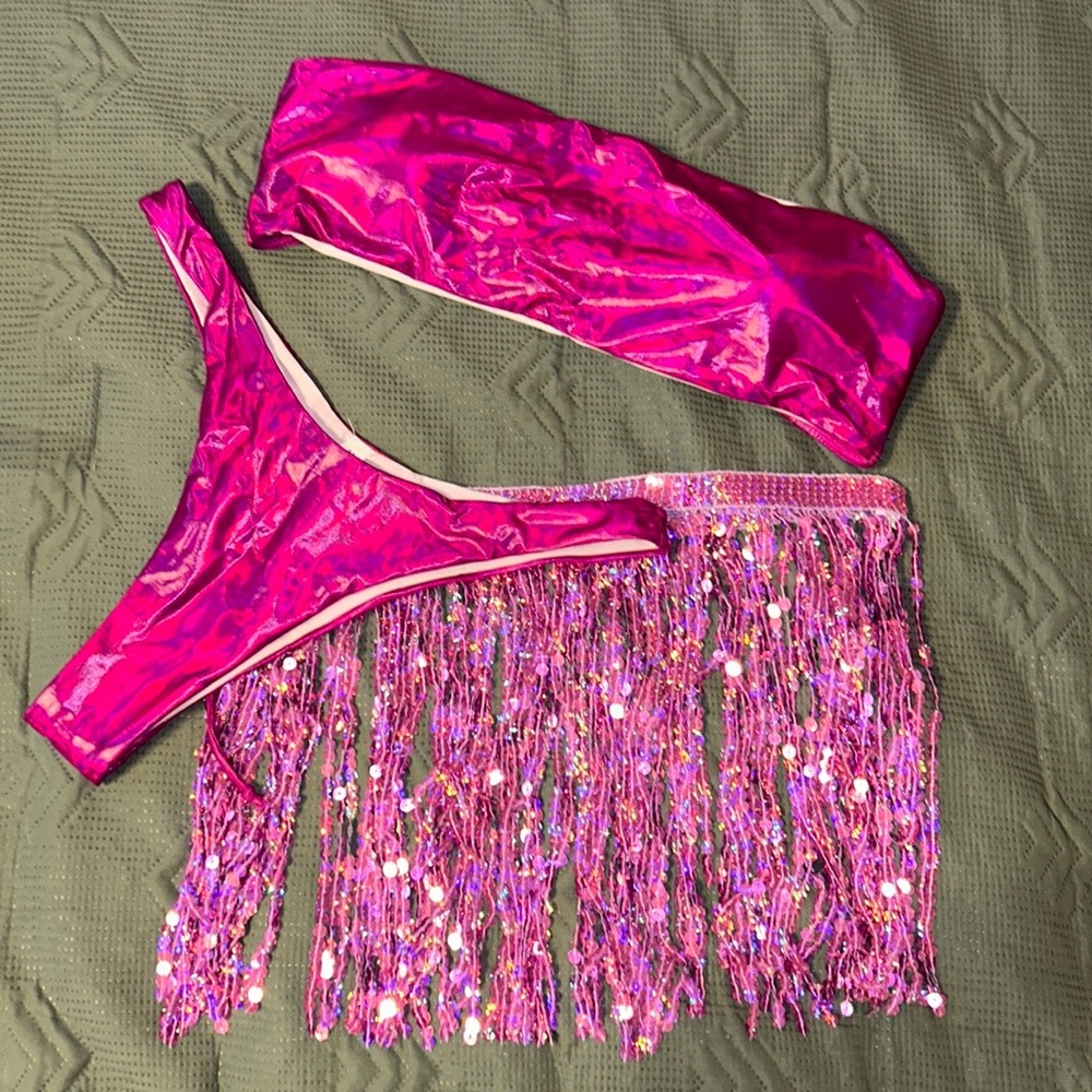 Hot pink 3 piece set